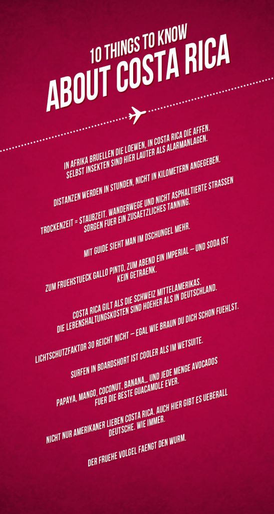 10 Dinge, die wir aus Costa Rica mitnehmen