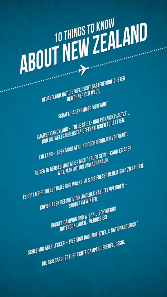 10 Dinge, die wir aus Neuseeland mitnehmen