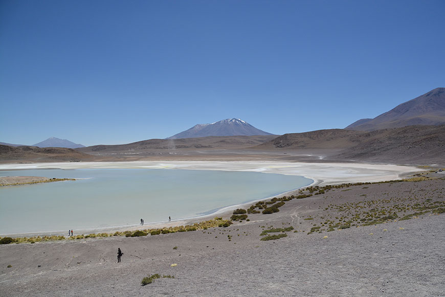 Into the salty desert