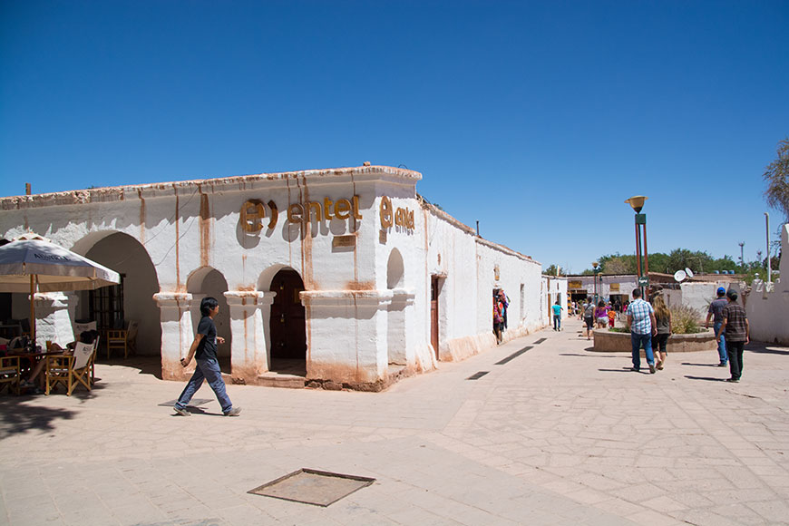 Into the salty desert