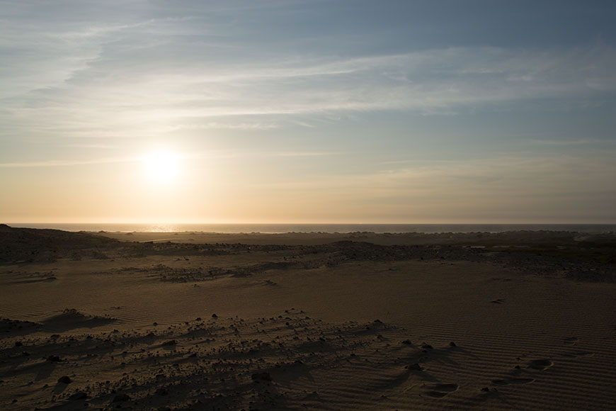 California – along the pacific ocean