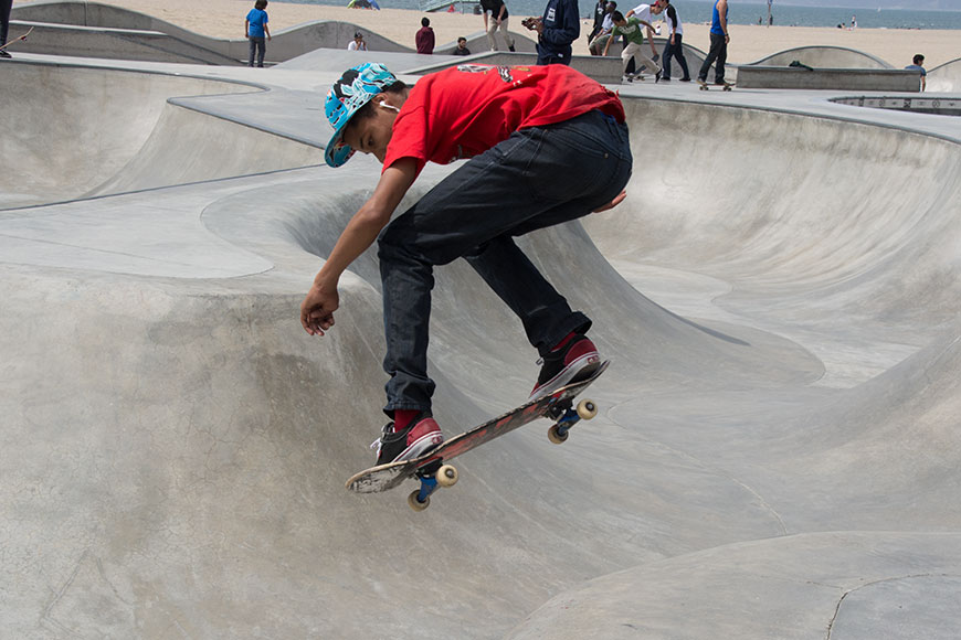 California – along the pacific ocean