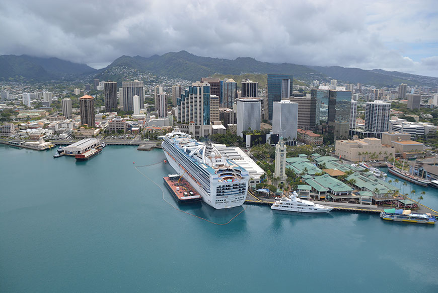 Oahu – a paradise from above