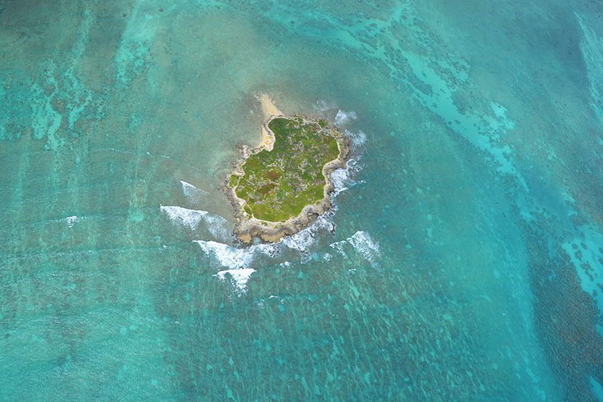 Oahu – a paradise from above