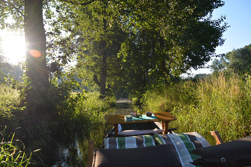 Im grünen Gewölbe des Spreewalds