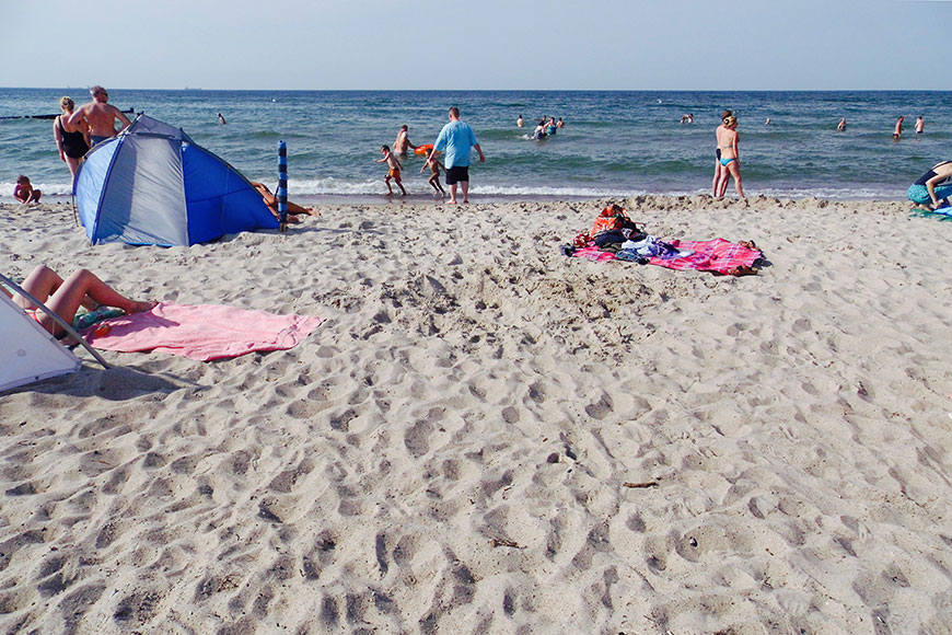 Mach dich nackig – in Warnemünde