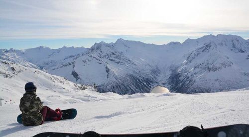 Hintertux – Henryk on Board