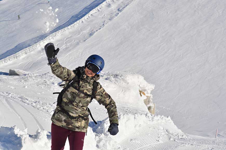 Hintertux – Henryk on Board