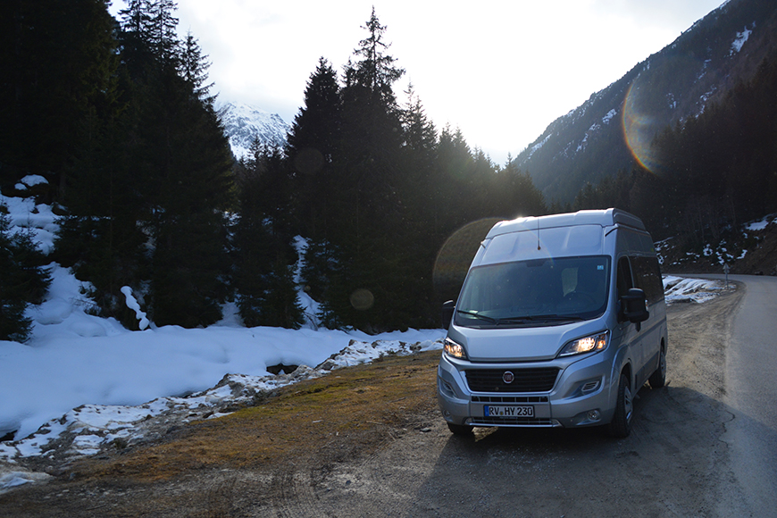 Free Riding – alpines Wintercamping