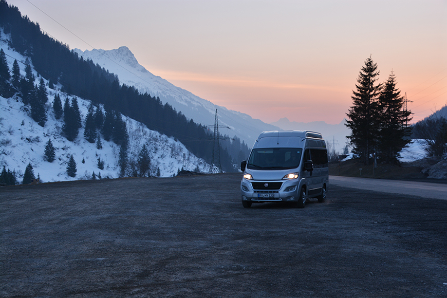 Free Riding – alpines Wintercamping