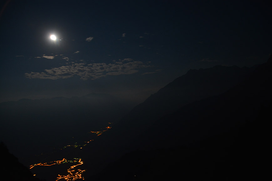 Warten auf die Sonne