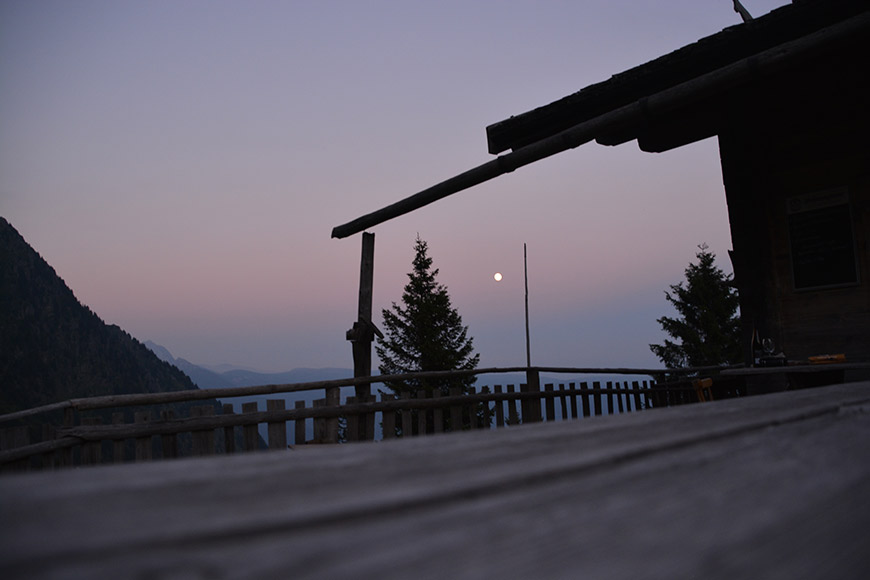 Warten auf die Sonne