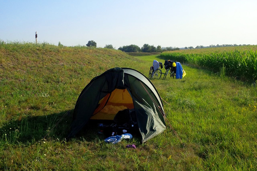 Radeln auf der Balkanroute