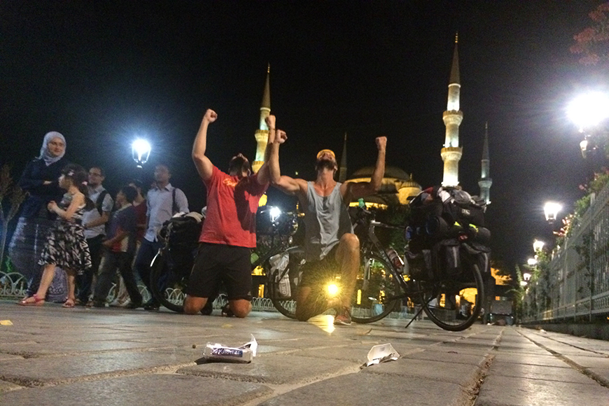 Radeln auf der Balkanroute