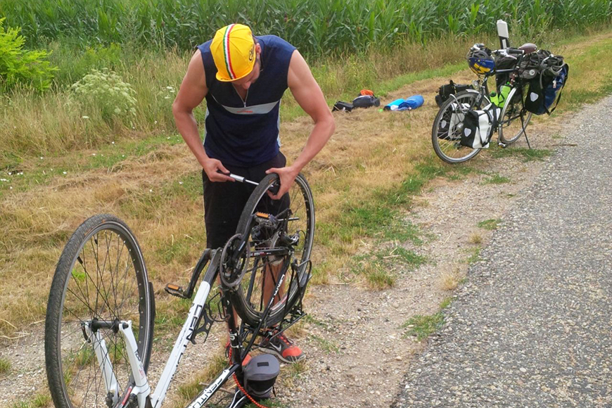Radeln auf der Balkanroute