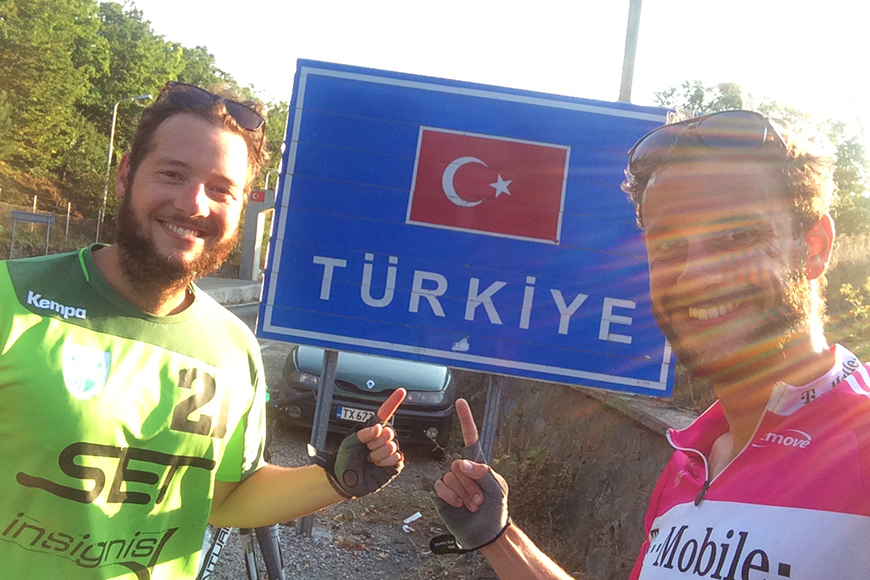 Radeln auf der Balkanroute