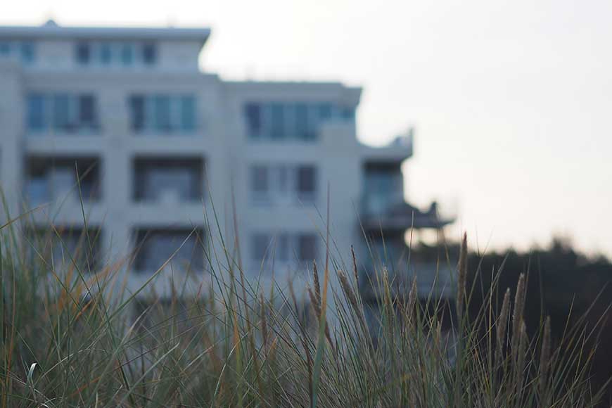 In einem Meer aus Dünen