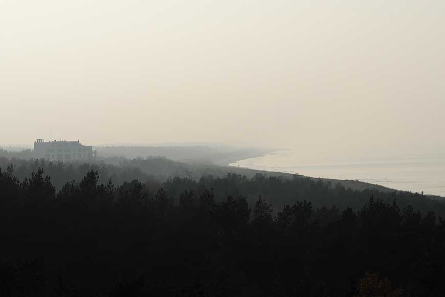 In einem Meer aus Dünen
