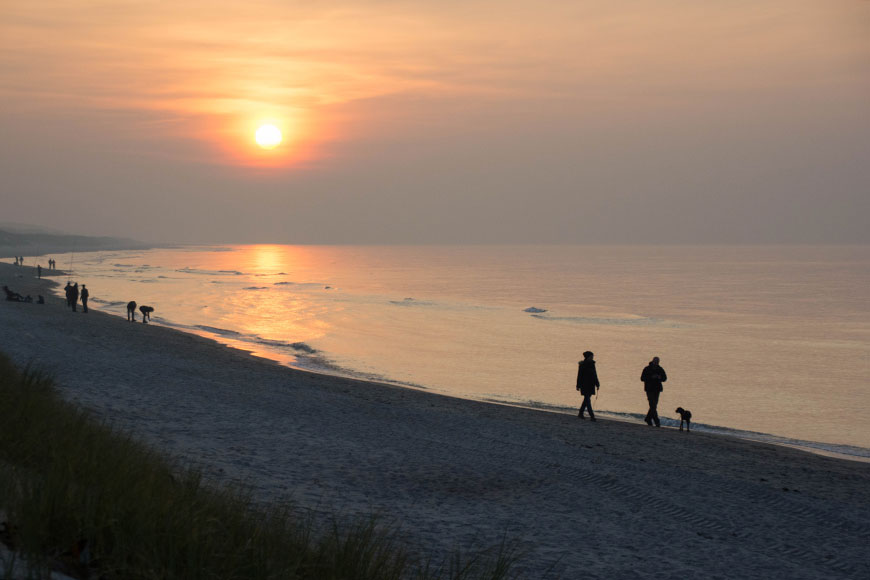 In einem Meer aus Dünen
