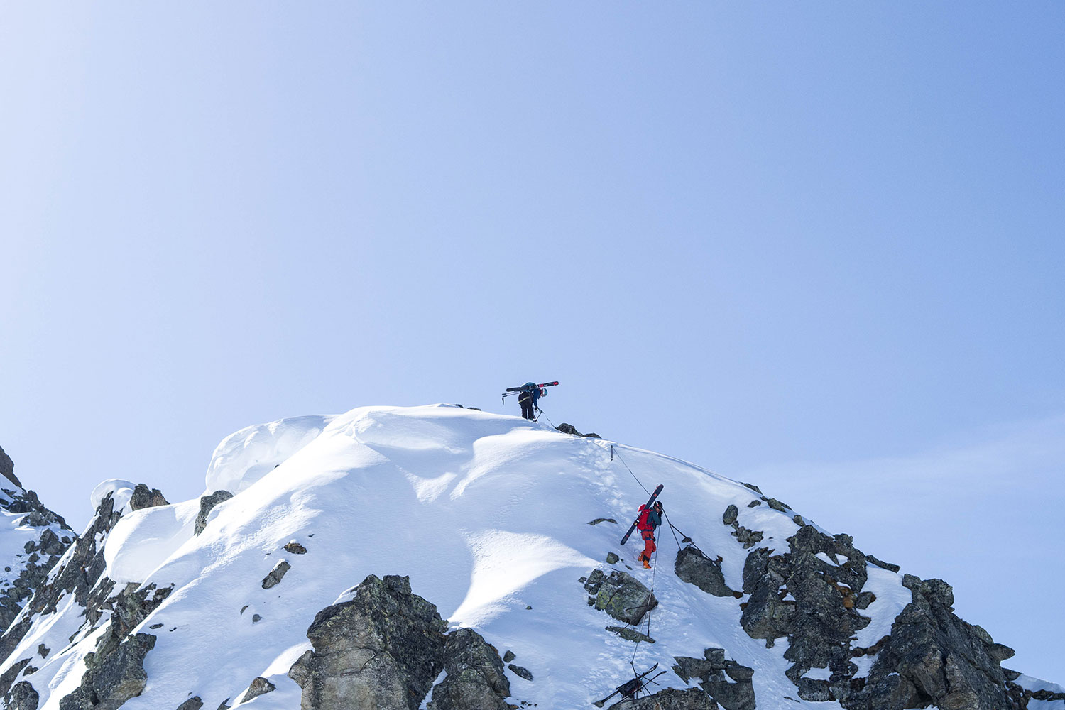 Winterklettern in St. Anton