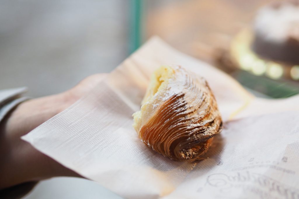 Sonne satt am Golf von Neapel