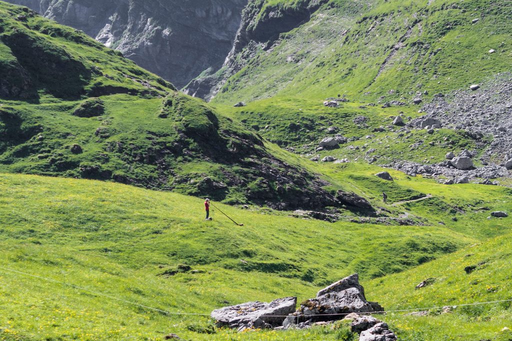 Bähnli-Safari mit dem Sohn