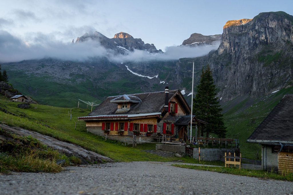 Mit der Mama in den Bergen