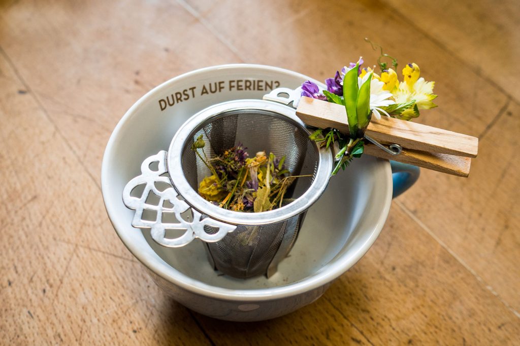 Mit der Mama in den Bergen