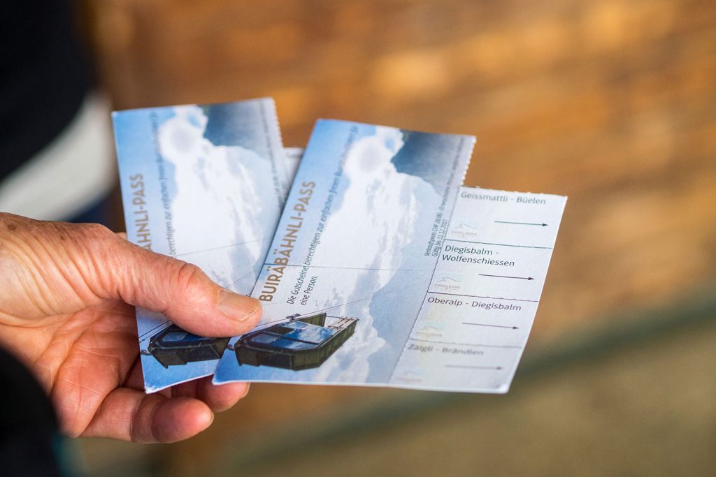 Bähnli-Safari mit dem Sohn