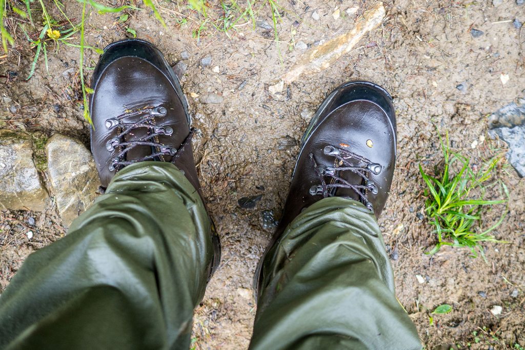 Mit der Mama in den Bergen