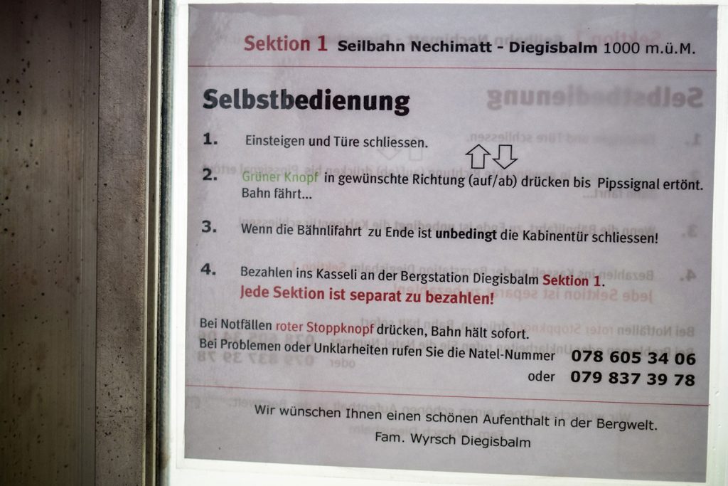 Mit der Mama in den Bergen