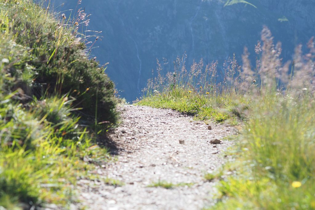 Mit der Mama in den Bergen