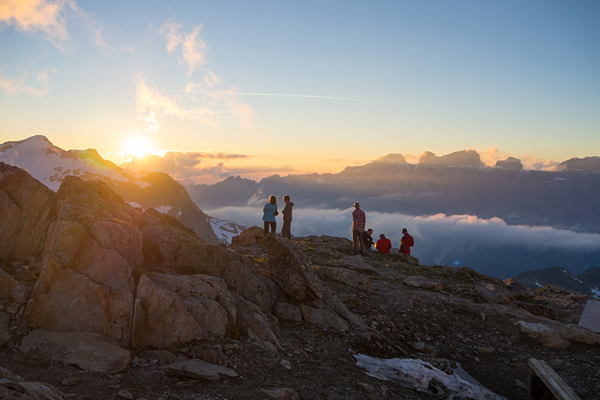 Einschulung am Sustenhorn