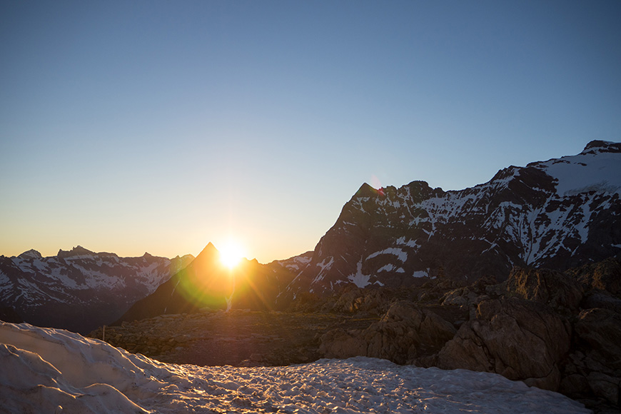 Einschulung am Sustenhorn