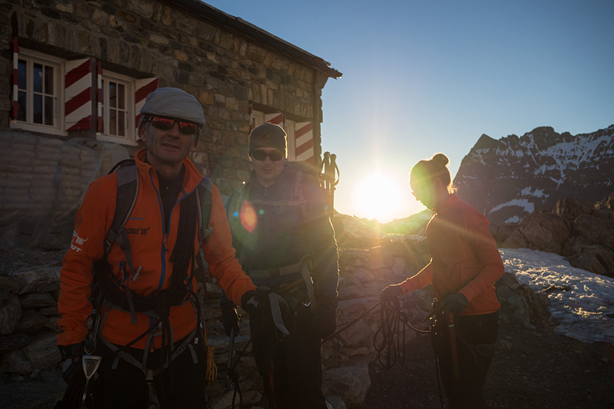 Einschulung am Sustenhorn