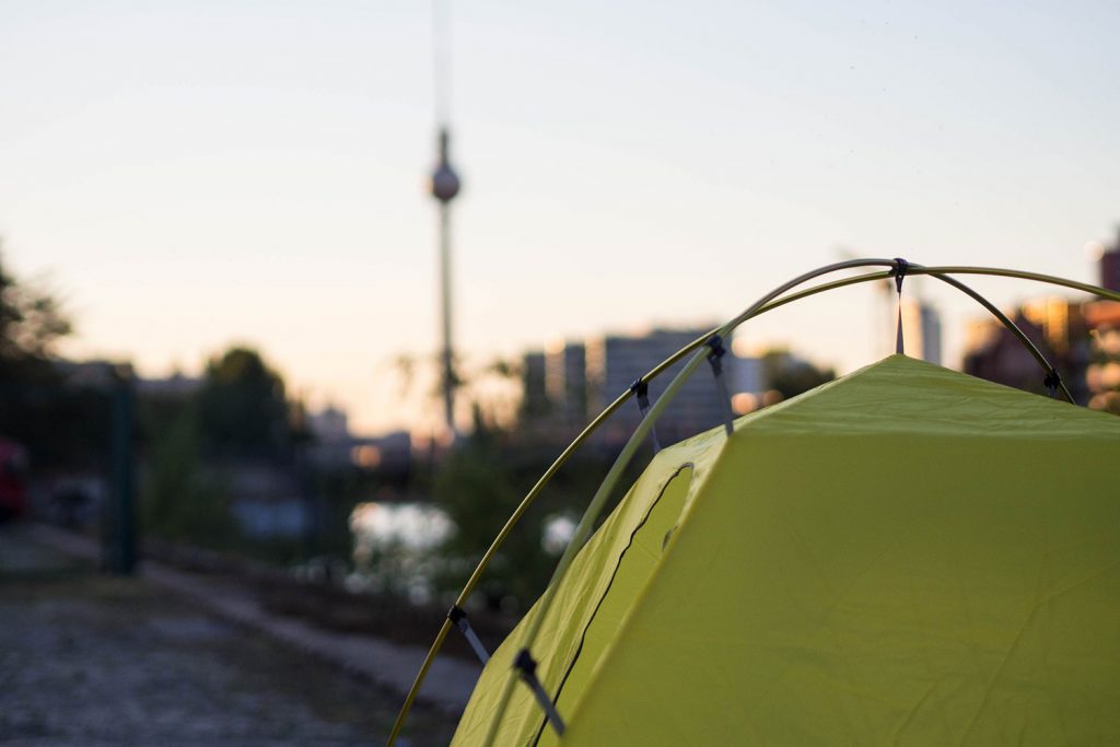Glamping? It’s time for Urban Camping.