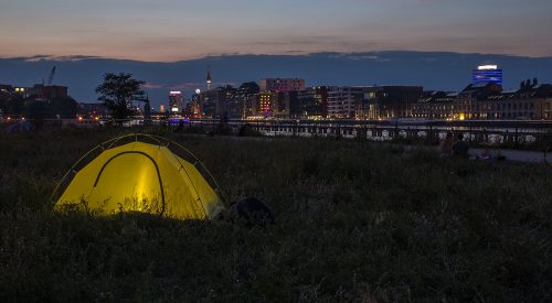 Glamping? It’s time for Urban Camping.