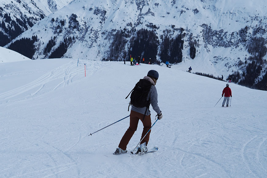 Seitenschwung in Davos – Learn to Ski