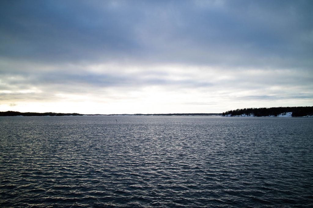 Inselhopping in Daunenjacke