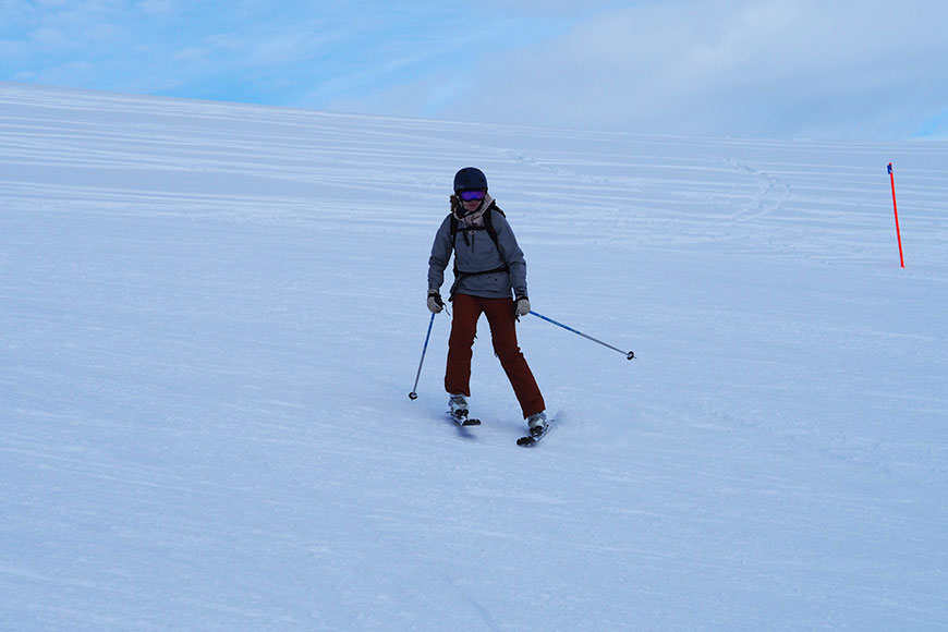 Seitenschwung in Davos – Learn to Ski