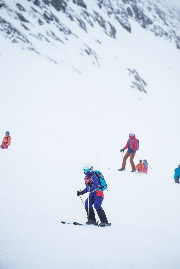 Ausfahrt am Kitzsteinhorn – Mädels on Ski