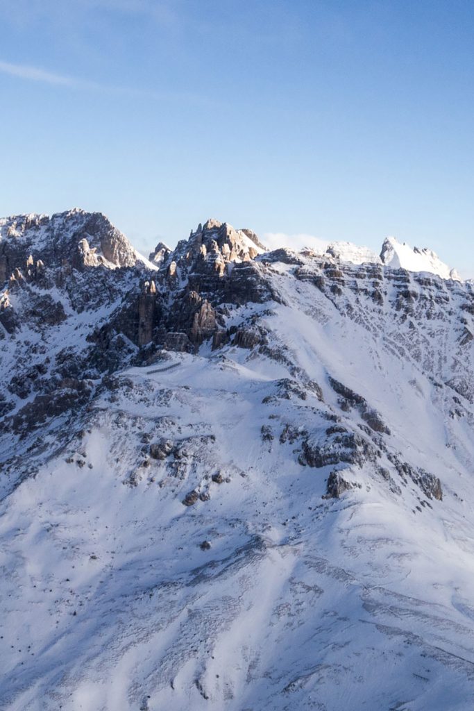 Ready for take off? Die Dolomiten von oben.