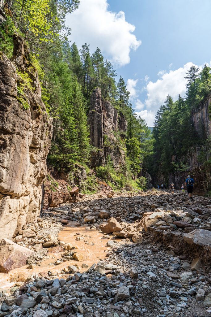 Spektakuläre Perspektiven – unterwegs im „Grand Canyon“ Südtirols