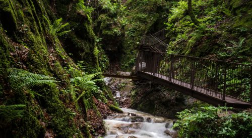 Wasser marsch, in Kaltern