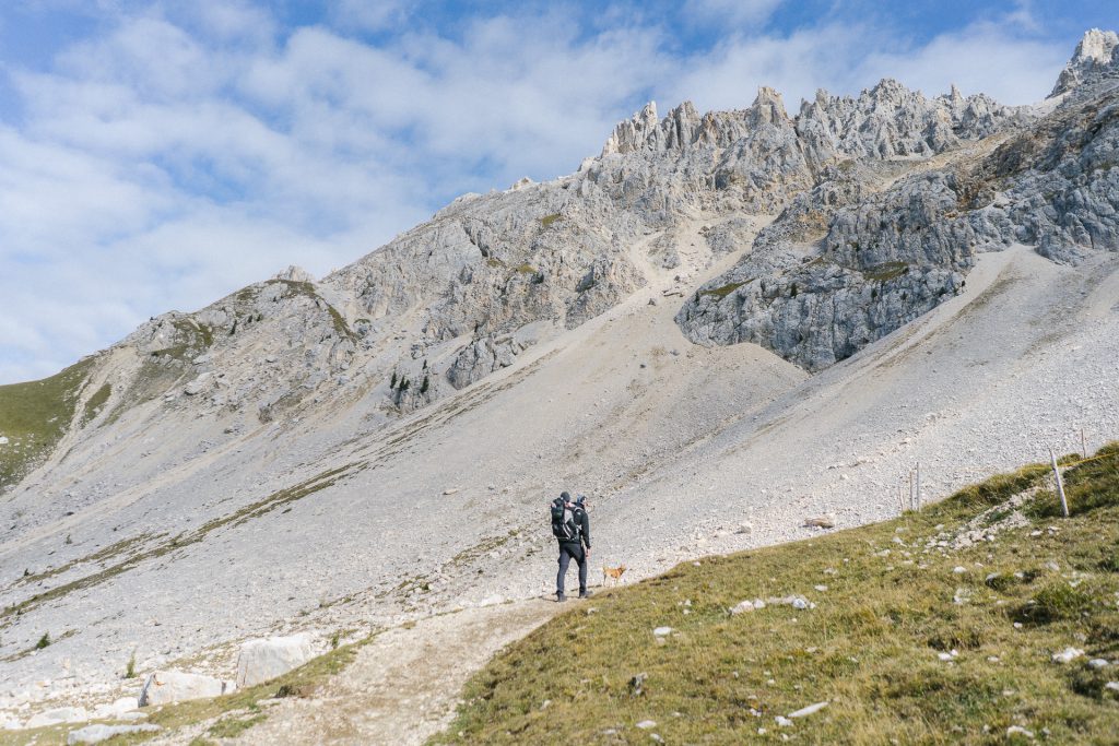 Herbst in den Dolomiten: Sich verlaufen und verlieben
