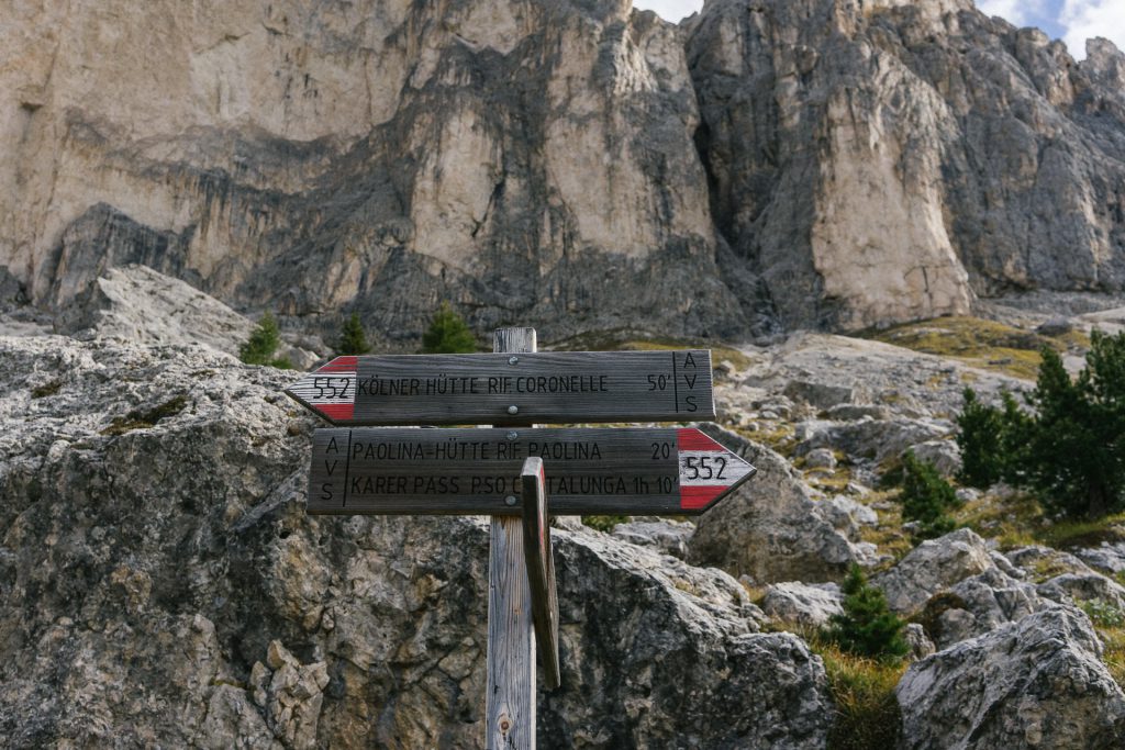 Herbst in den Dolomiten: Sich verlaufen und verlieben