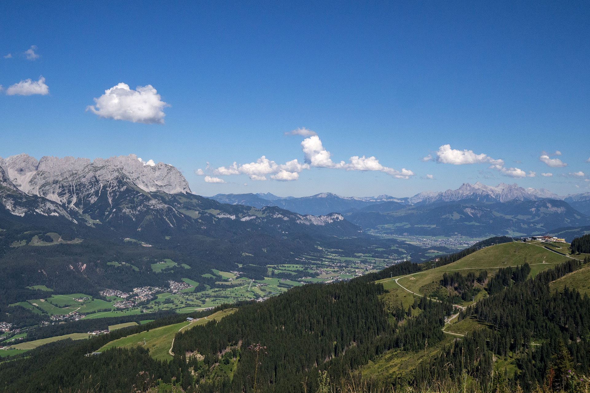 Gemischtes Doppel in den Alpen