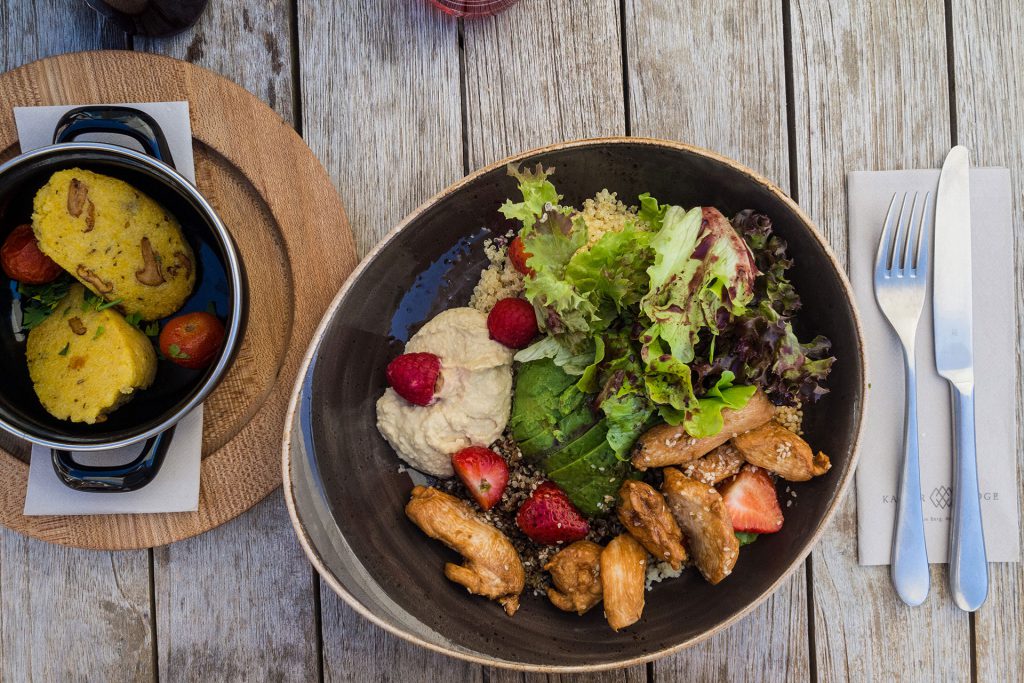 Gemischtes Doppel in den Alpen