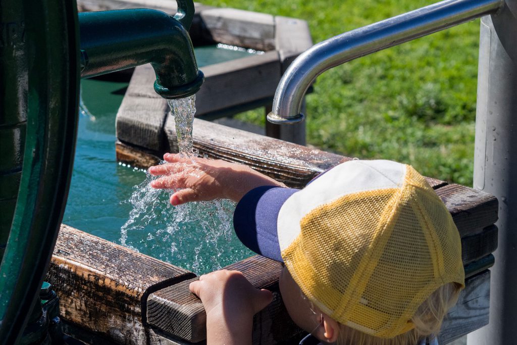 Gemischtes Doppel in den Alpen