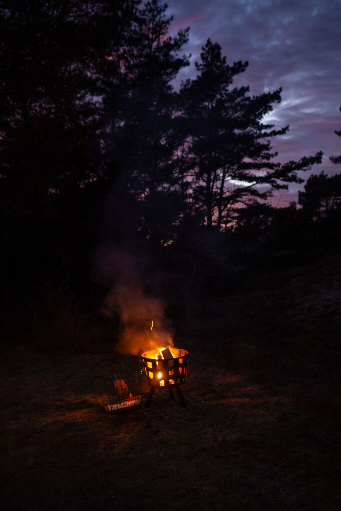 Das kleine Schwarze hinter der Düne